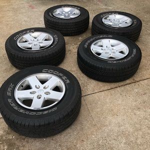 5 Jeep Wrangler wheels and tires